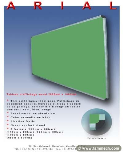 tableau d'affichage