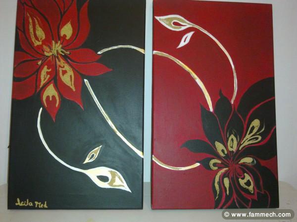 tableau peinture sur toi, acrylic