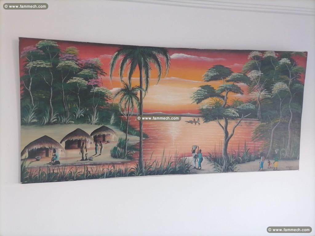 TABLEAU TOILE PEINTE A LA MAIN