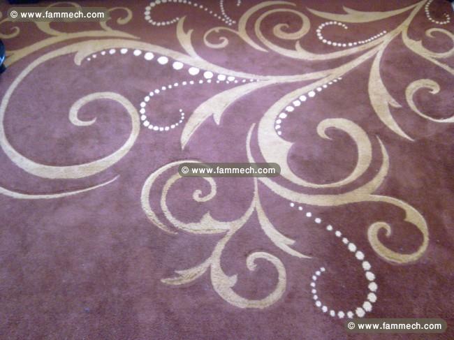 tapis marron 