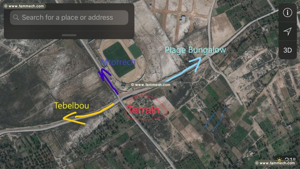 Terrain 2000m²