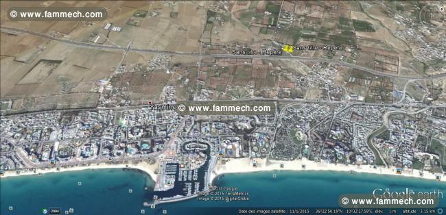 terrain 4765 m² a besbassia hammamet 