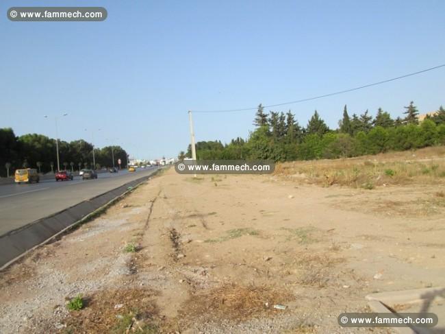 Terrain 550m² sur la route principale de Marsa pro