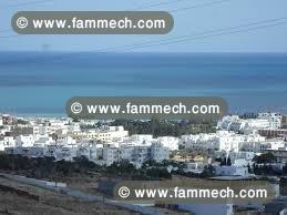 terrain 928m2 vue de mer mrezga hammamet nord