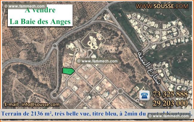 Terrain à la baie des anges 