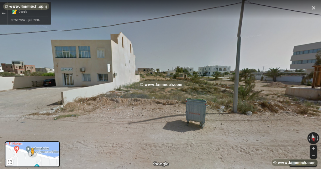 Terrain à l'île des rêves Djerba