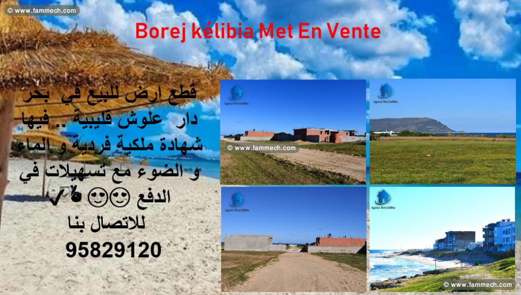 Terrain a vendre a dar allouche 95829120