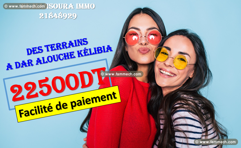 terrain a vendre avec super vue 