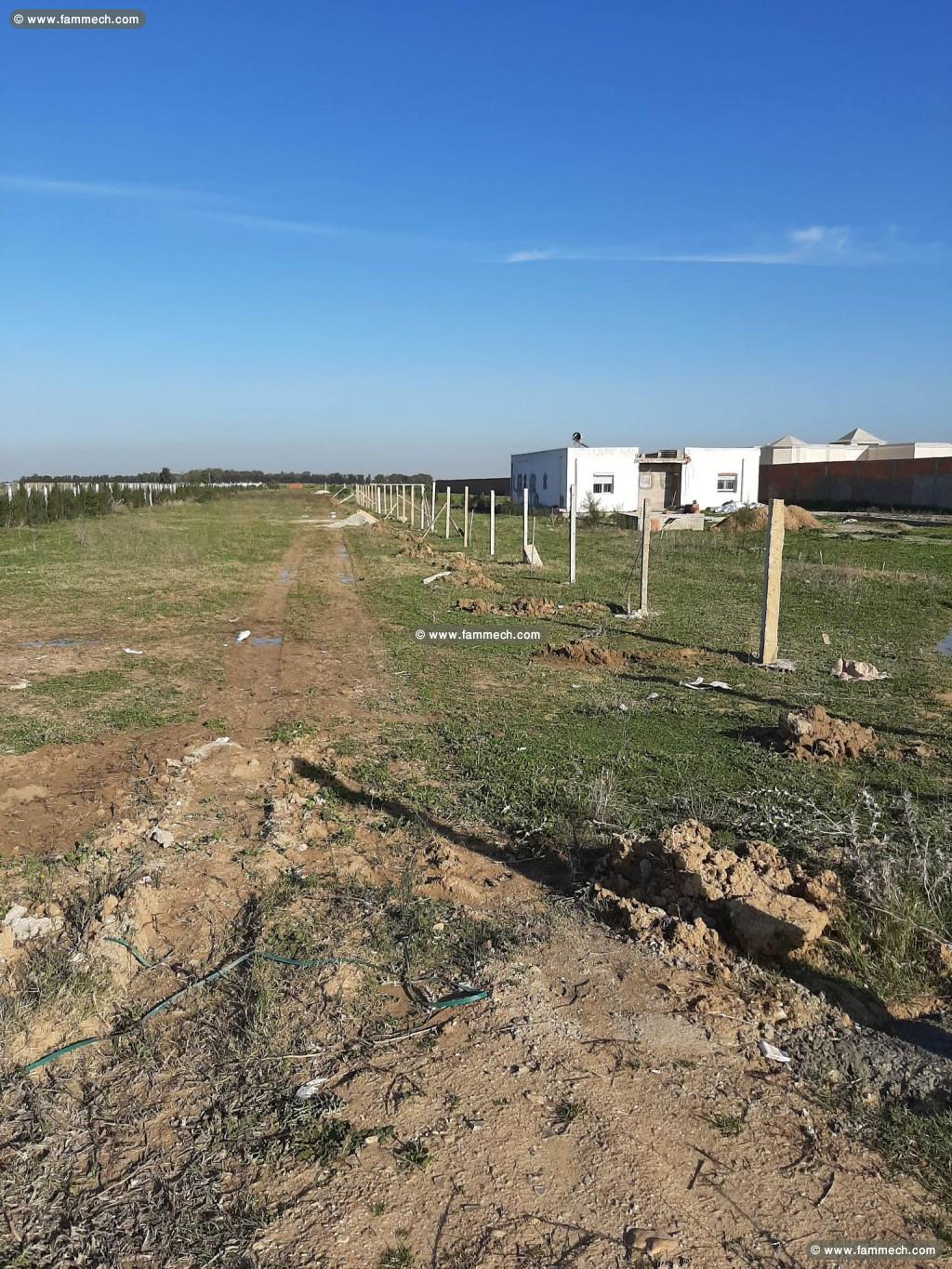 Terrain avec titre à borj youssef, 3500 m².