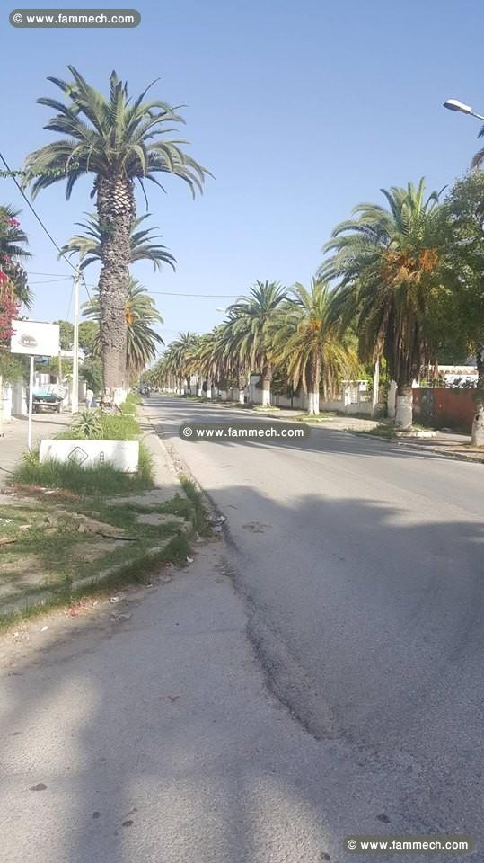 Terrain de 1292m2 à Ezzahra fait l'ongle