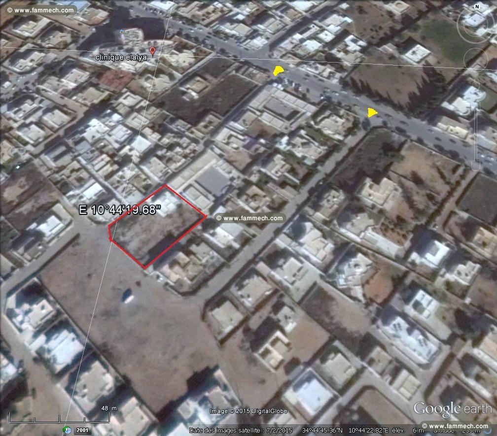 Terrain de 1430 m² Route EL AIN km 2