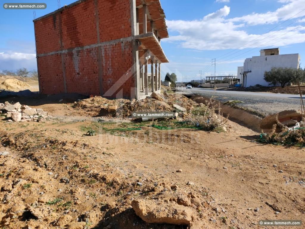 Terrain de 262 m² à vendre à 70 MD à Hammamet Sud 