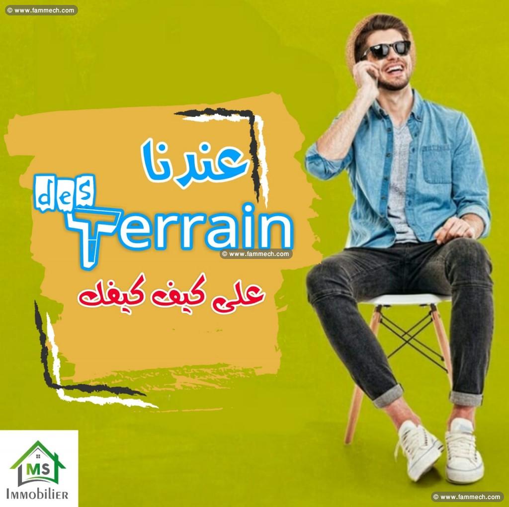Terrain de 300 m² à vendre à 360 MD à AFH Mrezga 