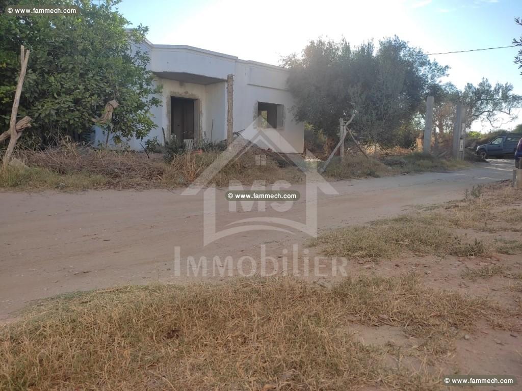 Terrain de 480 m² à vendre à Hammamet zone théâtre