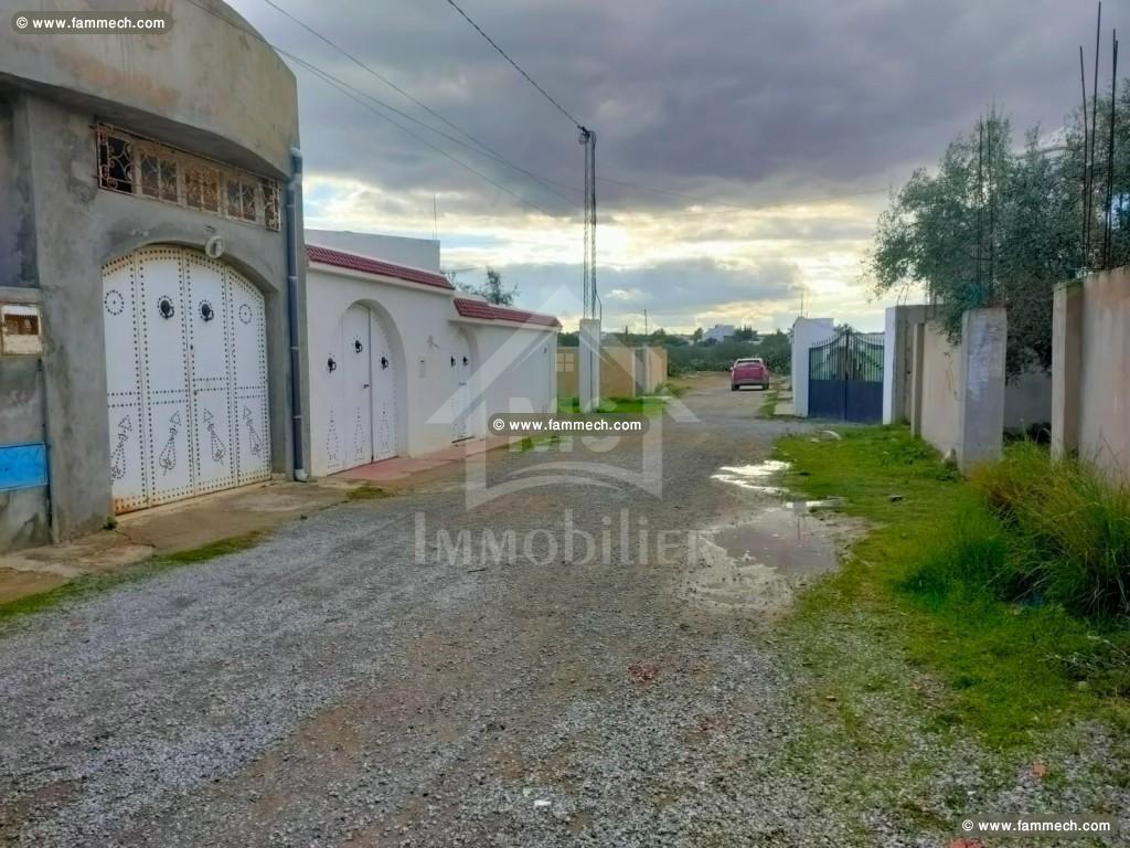 Terrain de 500 m² à vendre Hammamet Sud à 135 MD 