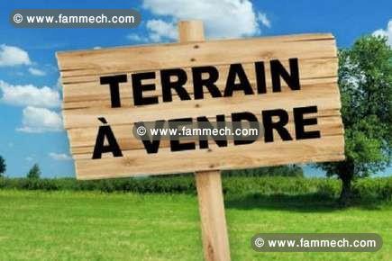 Terrain de 864 m² avec titre bleu a mnihla ariana