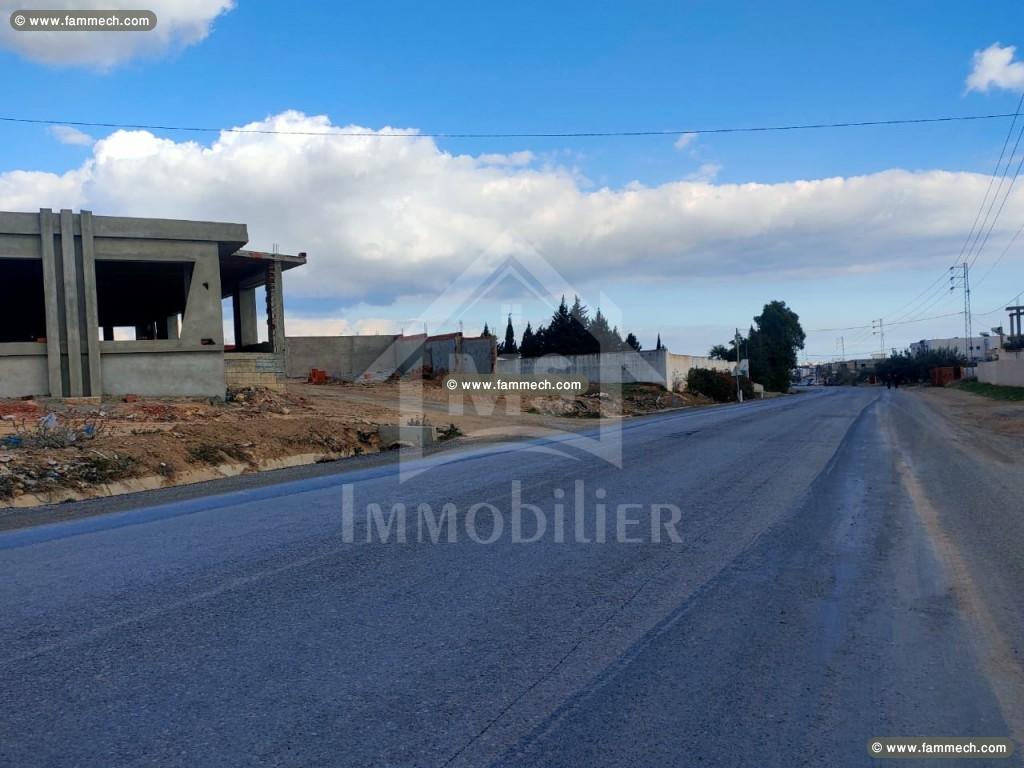 Terrain de 900 m² à vendre à 250 MD à Hammamet Sud
