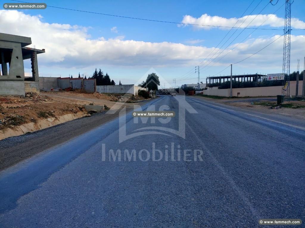 Terrain de 900 m² à vendre à 250 MD à Hammamet Sud