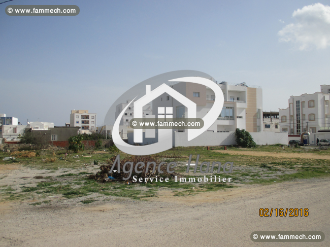 Terrain E+3 pour immeuble mahdia