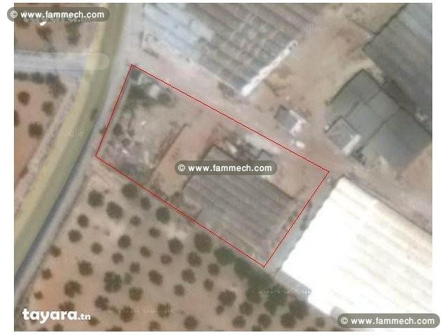 Terrain industriel 3000 m2 a beni khiar