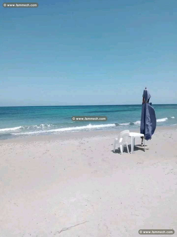 terrain première position de la mer