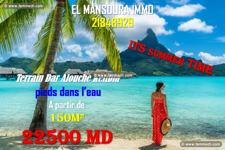 terrain vue sur mer