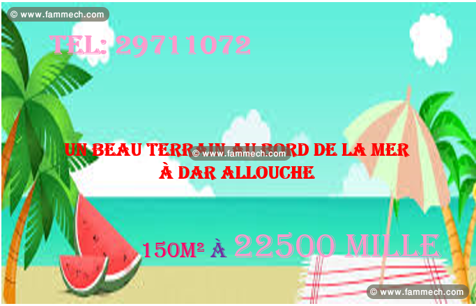 terrain vue sur mer