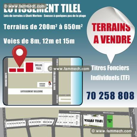 Terrains à vendre - Chott Mariem 