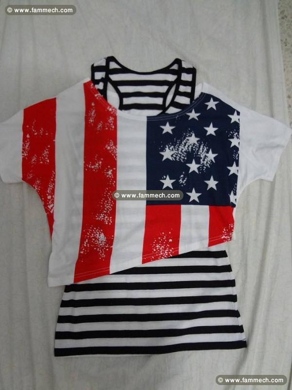 Tshirt tendance importé du liban