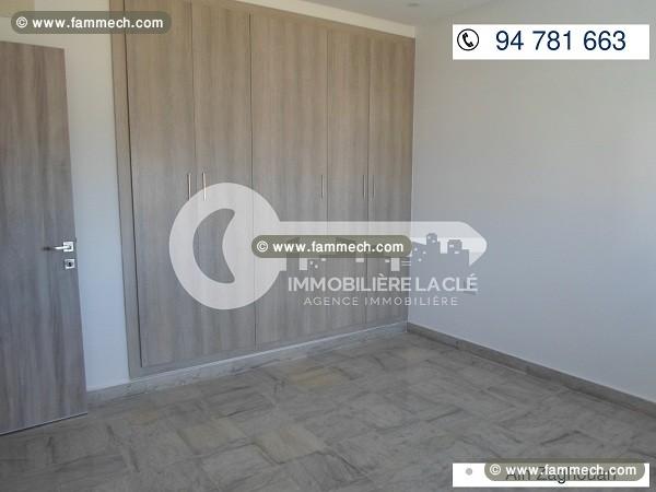 un  bel appartement s+2 a ain zaghouen nord 