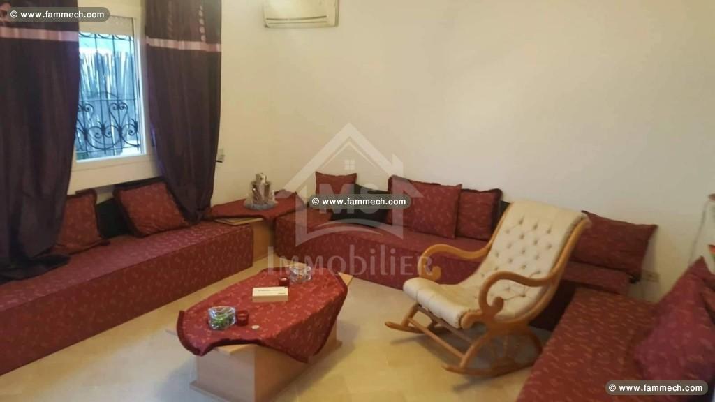 Un appartement RDC S+1 à vendre à Hammamet Nord