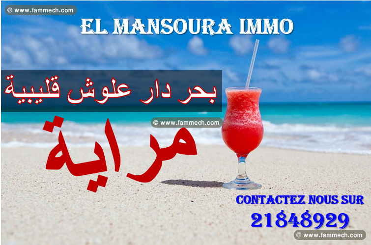 un lotissement a plage dar alouche kélibia