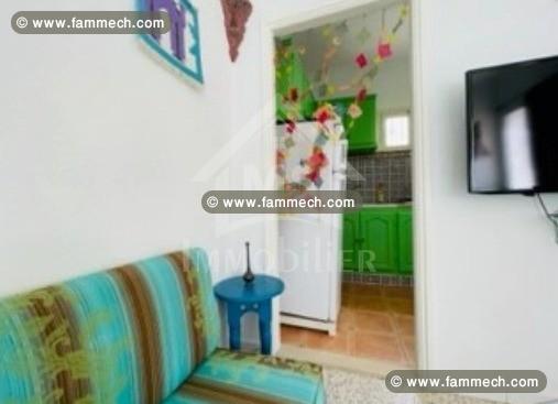 Un studio S+1 meublé à vendre à Hammamet 51355351