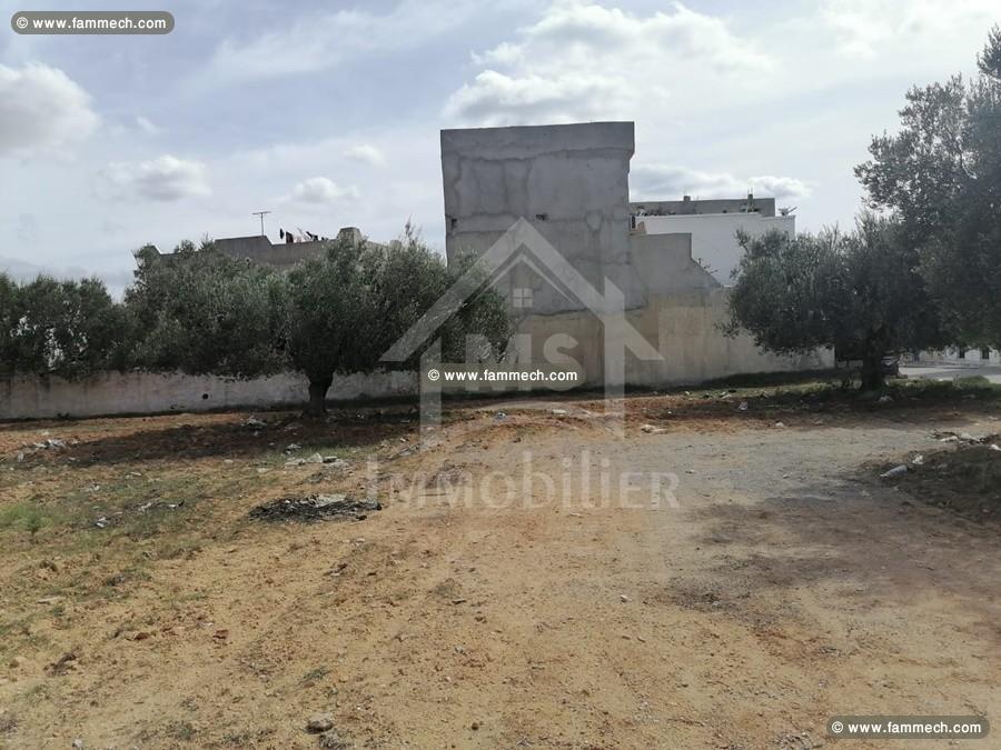 Un terrain à Manaret El Hammamet à vendre