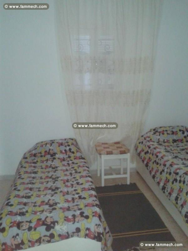 une apartement S+2 a louer meublè 