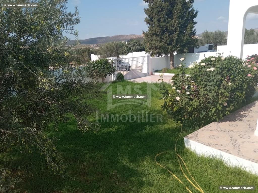 Une villa avec piscine à vendre à Hammamet Sud 