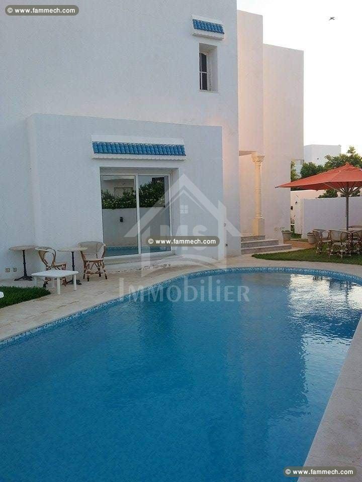Une villa avec piscine à Yasmine Hammamet à louer 