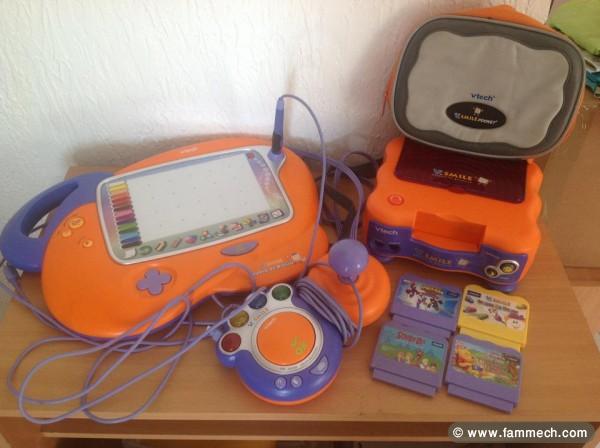 V.Smile en parfait état avec plusieurs accessoires