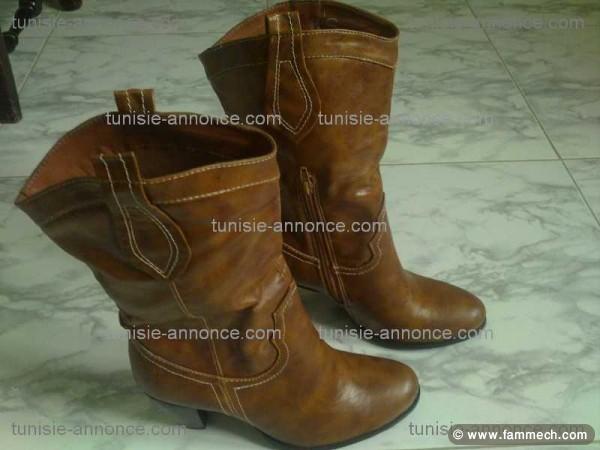 Vente boots femme importée Espagne 
