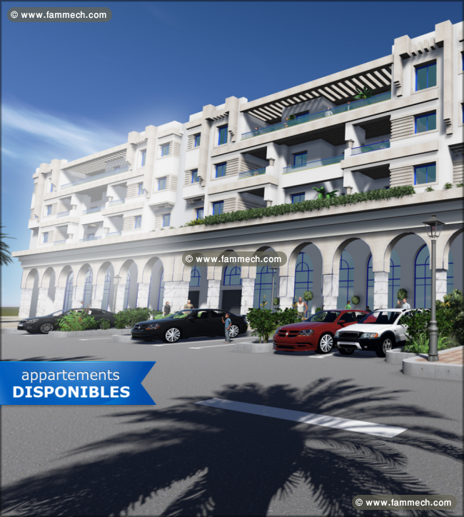 vente des appartements S+2 à nabeul