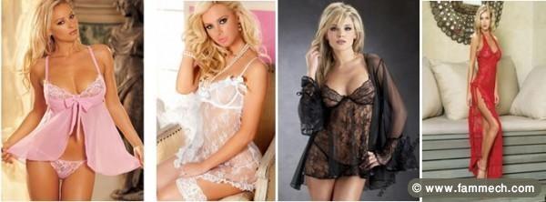 Vente des lingeries pour les femmes