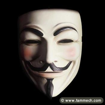 Vente Masque Anonymous