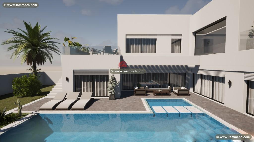 VENTE PROJET GRANDE VILLA À MEZRAYA-RÉF V658
