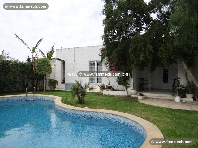 Villa Arij ref AL792 Hammamet zone corniche