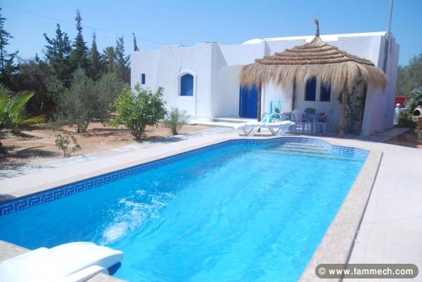 villa avec piscine a djerba