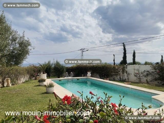VILLA BELLE VUE Zone Craxi Hammamet AL250