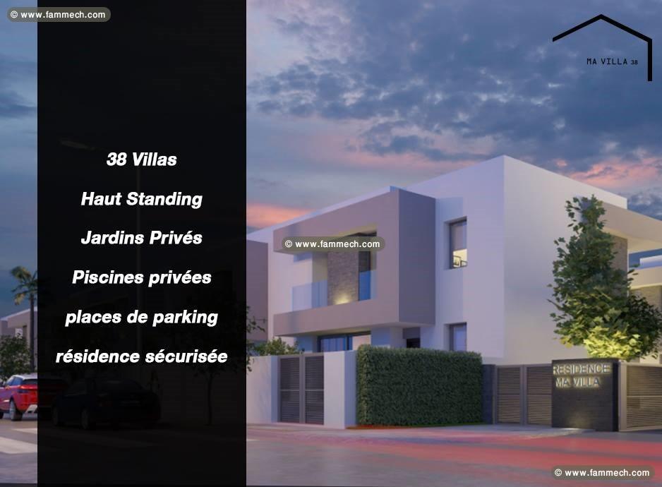 Villa Chic et Moderne THS Chez Promoteur La Soukra