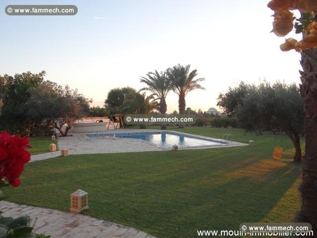 villa cleopatre AL941 zone craxi hammamet 