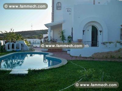 Villa De charme ref AL247 Hammamet Nord 