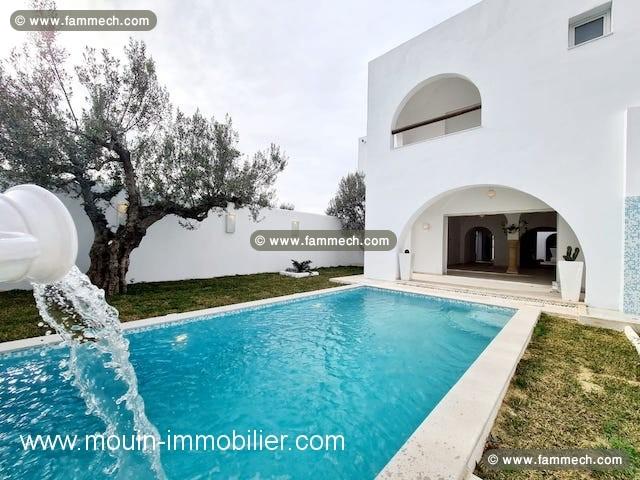 Villa Hawai AV1244 Hammamet zone theatre 